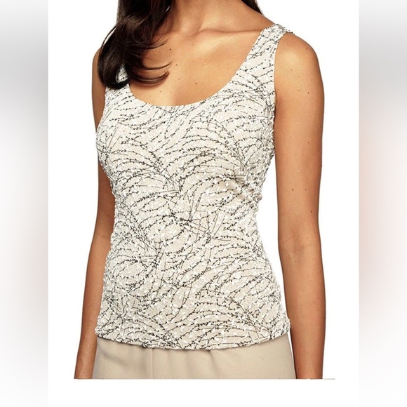 Alex Evenings Women's Top Made in USA - Picture 1 of 10